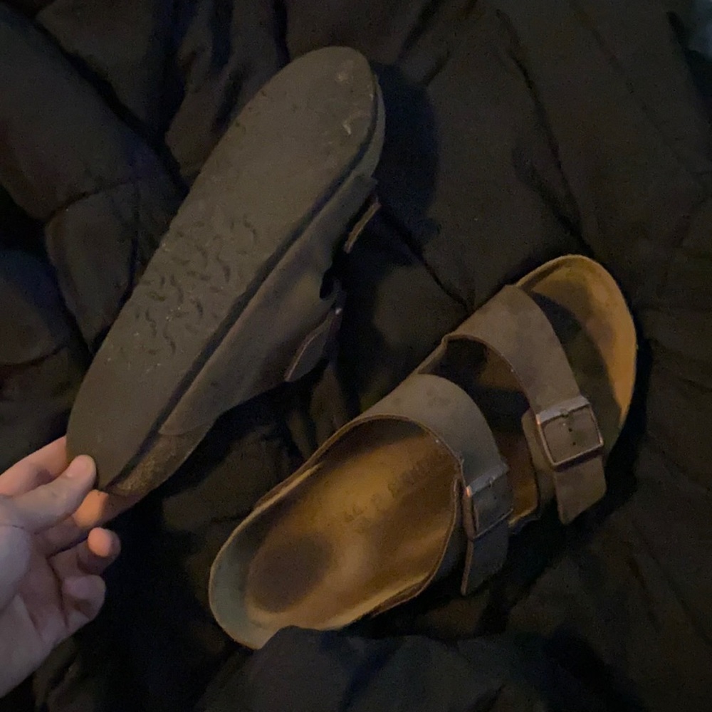 Birkenstocks brown